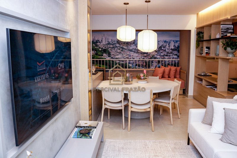 AGIO RESIDENCIAL VARANDAS BUENO 78m2 - R$ 179.292,68 - ANDAR 31 FINAL B - ENTREGA AGO/2026 Avenida T 3 Goiânia - 