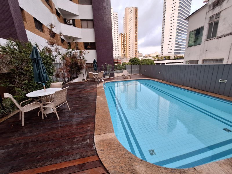 APARTAMENTO 3 QUARTOS SUÍTE VARANDA PISCINA ACADEMIA ELEVADOR 2 GARAGENS À VENDA NA GRAÇA! Rua Santa Rita de Cássia Salvador - 