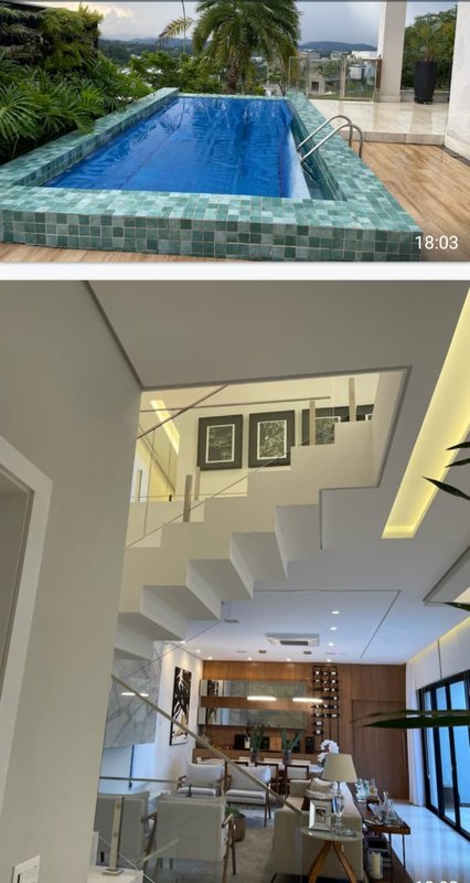Venda casa de condomínio alto padrão Rua Sabiá Santana de Parnaíba - 