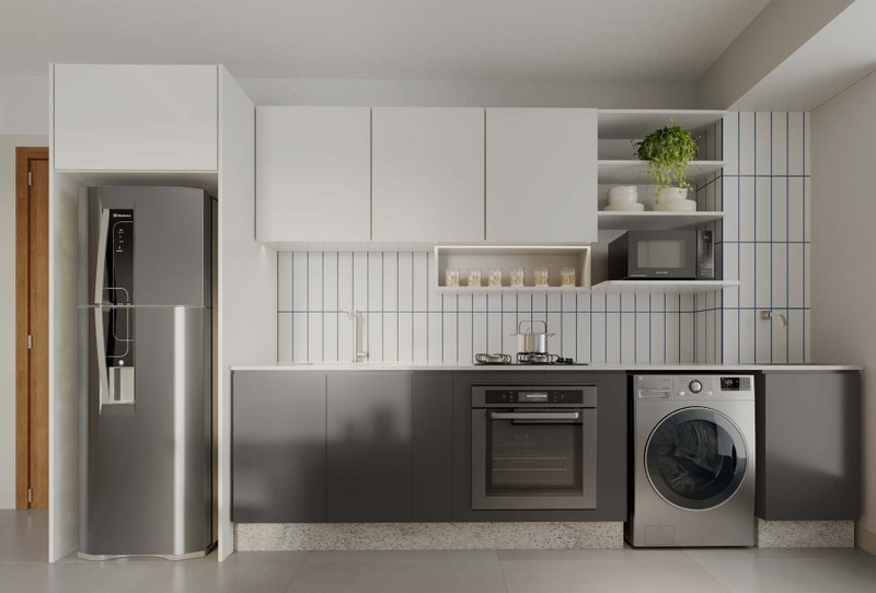 APARTAMENTO À VENDA NO NOVO MUNDO COM 2 QUARTOS E 1 VAGA DE GARAGEM Avenida República Argentina Curitiba - 
