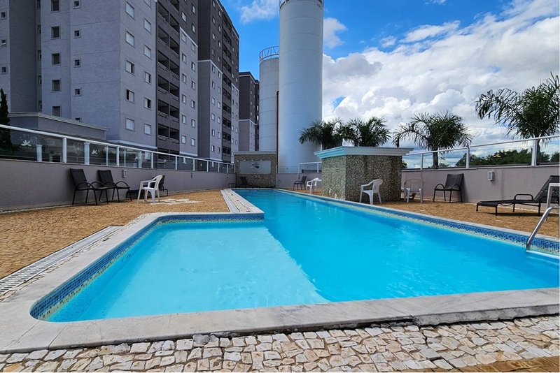 Apartamento À VENDA, 2 Dorm. 1 Suíte - R$ 349,900 - Cond. Alpha Club – Votorantim SP Avenida Gisele Constantino Votorantim - 