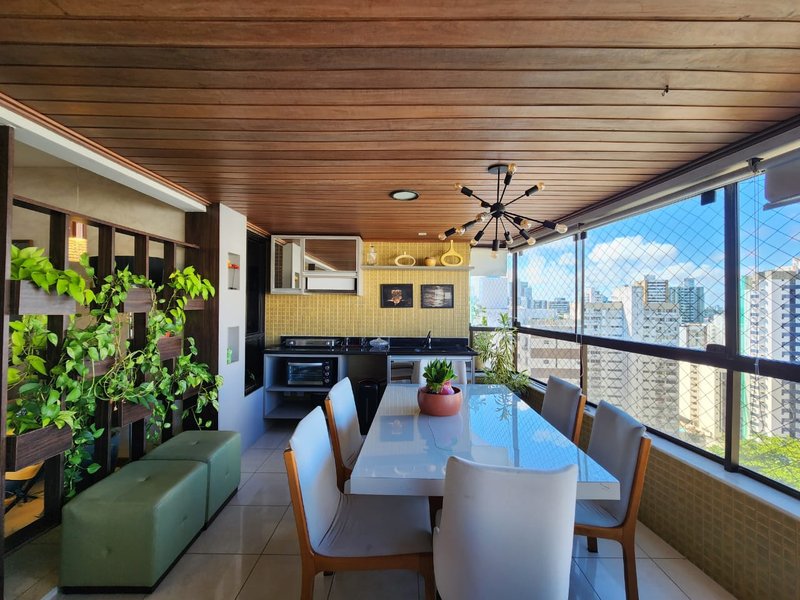APARTAMENTO 4 SUÍTES VARANDAS ACADEMIA PISCINA 4 GARAGENS À VENDA CAMINHO DAS ÁRVORES! Rua do Benjoim Salvador - 