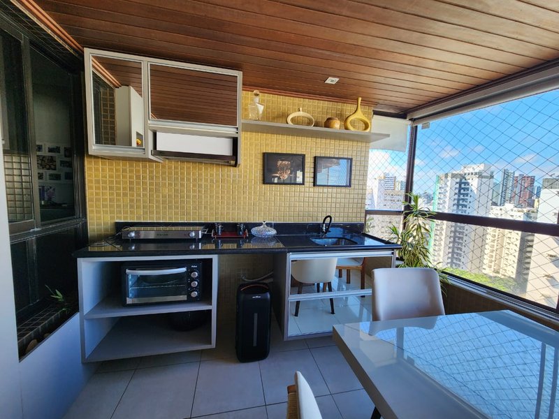 APARTAMENTO 4 SUÍTES VARANDAS ACADEMIA PISCINA 4 GARAGENS À VENDA CAMINHO DAS ÁRVORES! Rua do Benjoim Salvador - 