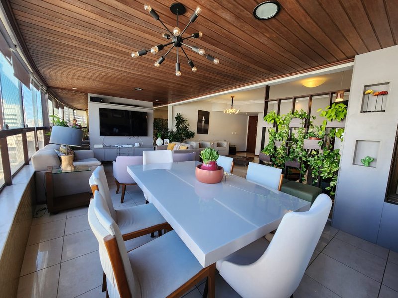 APARTAMENTO 4 SUÍTES VARANDAS ACADEMIA PISCINA 4 GARAGENS À VENDA CAMINHO DAS ÁRVORES! Rua do Benjoim Salvador - 
