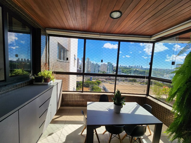 APARTAMENTO 4 SUÍTES VARANDAS ACADEMIA PISCINA 4 GARAGENS À VENDA CAMINHO DAS ÁRVORES! Rua do Benjoim Salvador - 