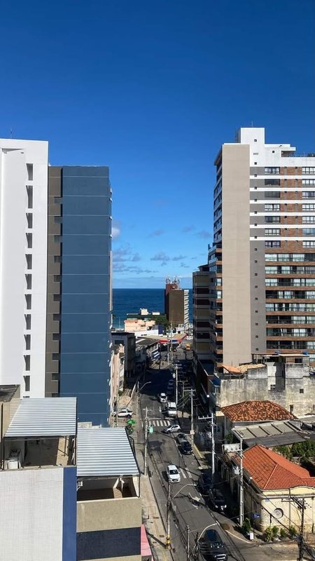 APARTAMENTO VISTA MAR 3 QUARTOS SUÍTE VARANDA 1 GARAGEM COBERTA À VENDA NA BARRA! Rua Marquês de Caravelas Salvador - 