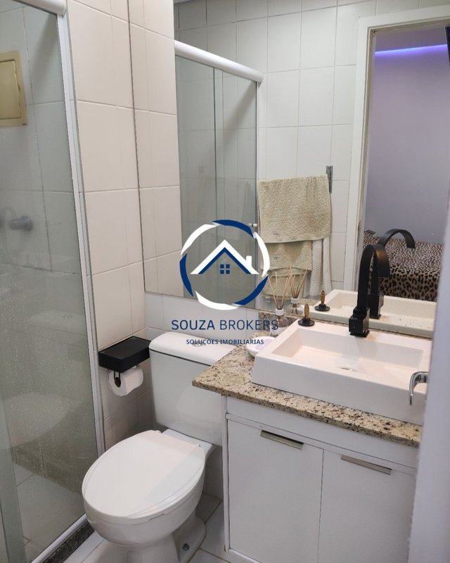 Excelente apartamento de 68m² no Bairro Campestre em Santo André - Santo André - 
