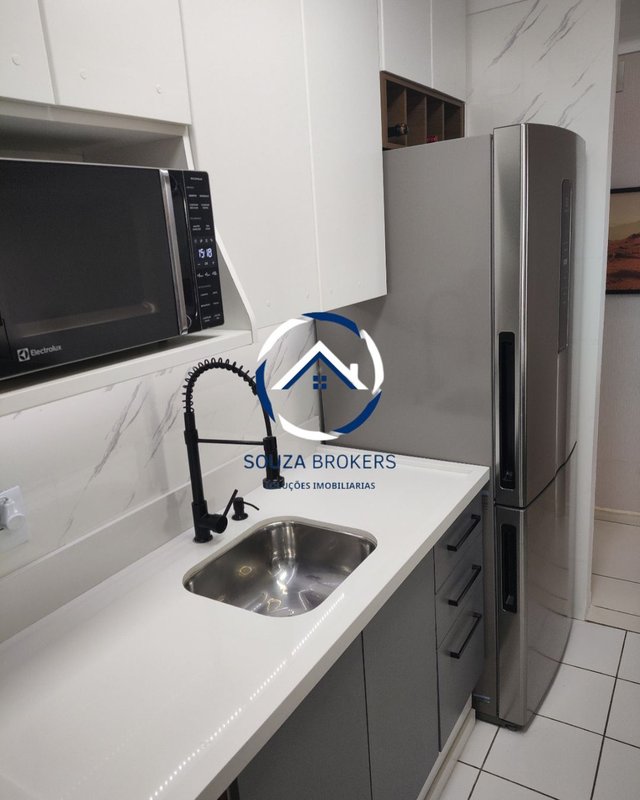 Excelente apartamento de 68m² no Bairro Campestre em Santo André - Santo André - 