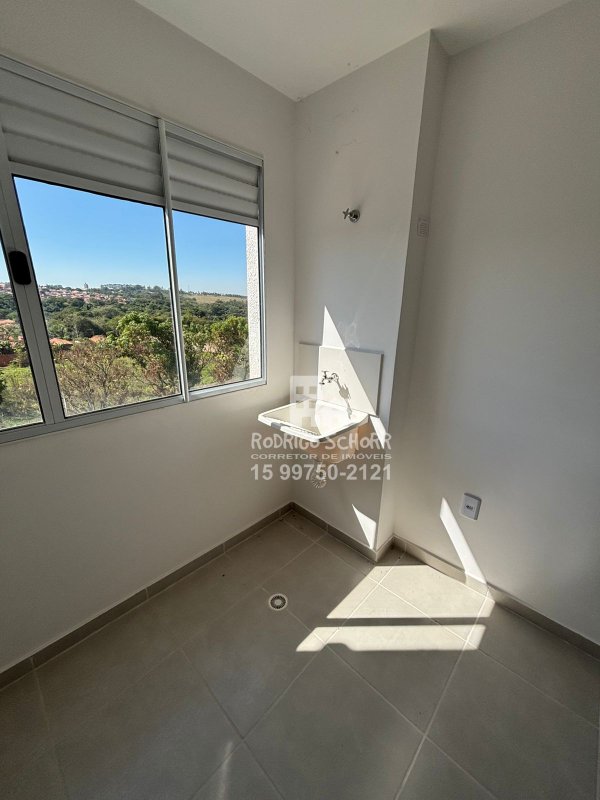 Apartamento novo no Condomínio Villagio das Flores Com 2 dormitórios e 1 banheiro!  Tatuí - 