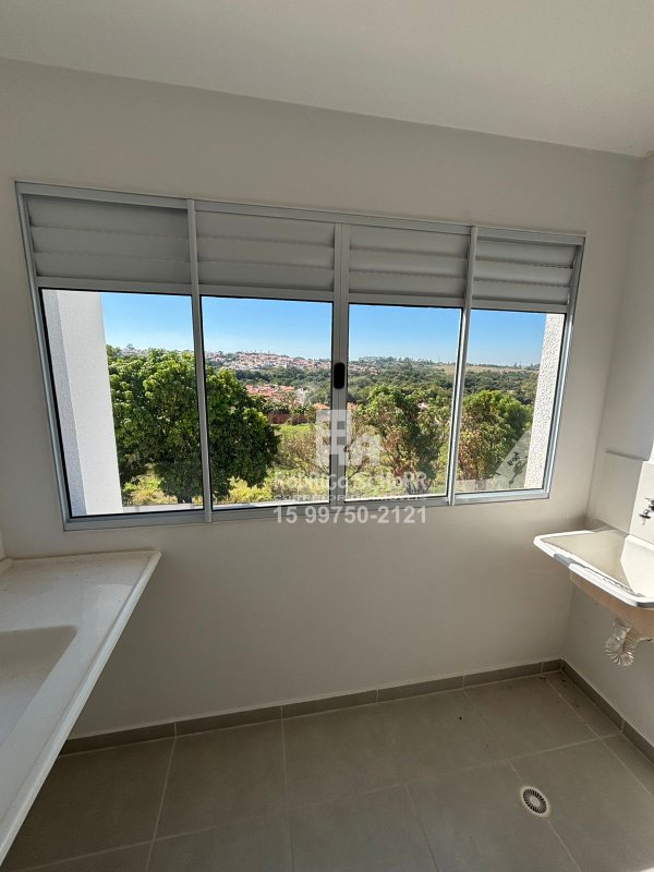 Apartamento novo no Condomínio Villagio das Flores Com 2 dormitórios e 1 banheiro!  Tatuí - 