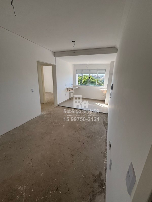 Apartamento novo no Condomínio Villagio das Flores Com 2 dormitórios e 1 banheiro!  Tatuí - 