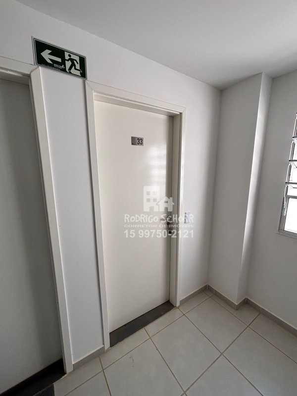 Apartamento novo no Condomínio Villagio das Flores Com 2 dormitórios e 1 banheiro!  Tatuí - 