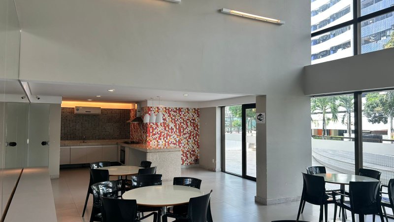 29m². 1 quarto. Andar intermediário. 1 vaga de garagem rotativa Rua Izabel Magalhães Recife - 