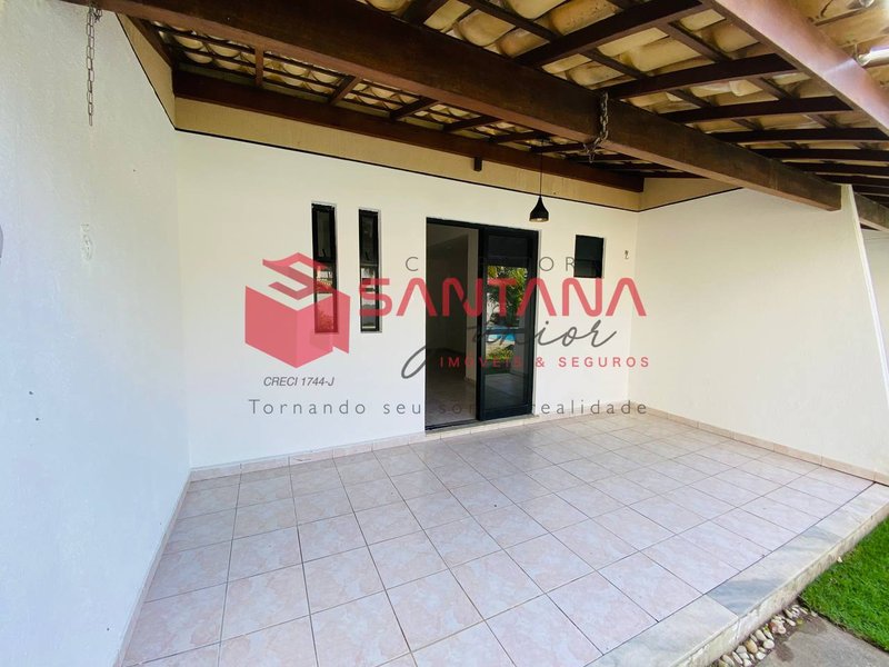 Casa com 2 suítes para locação no Miragem Rua Eliane S Bonfim Lauro de Freitas - 