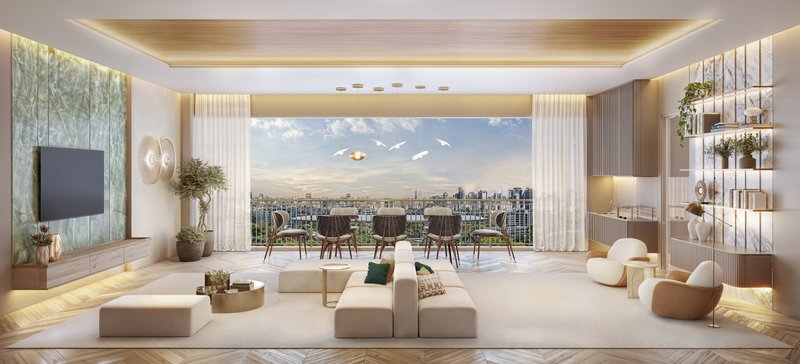 Brooklin Senses by Cyrela - 145m² a 178m² - 3 dormitórios - 3 suítes - 2 vagas de garagem Rua Michigan São Paulo - 