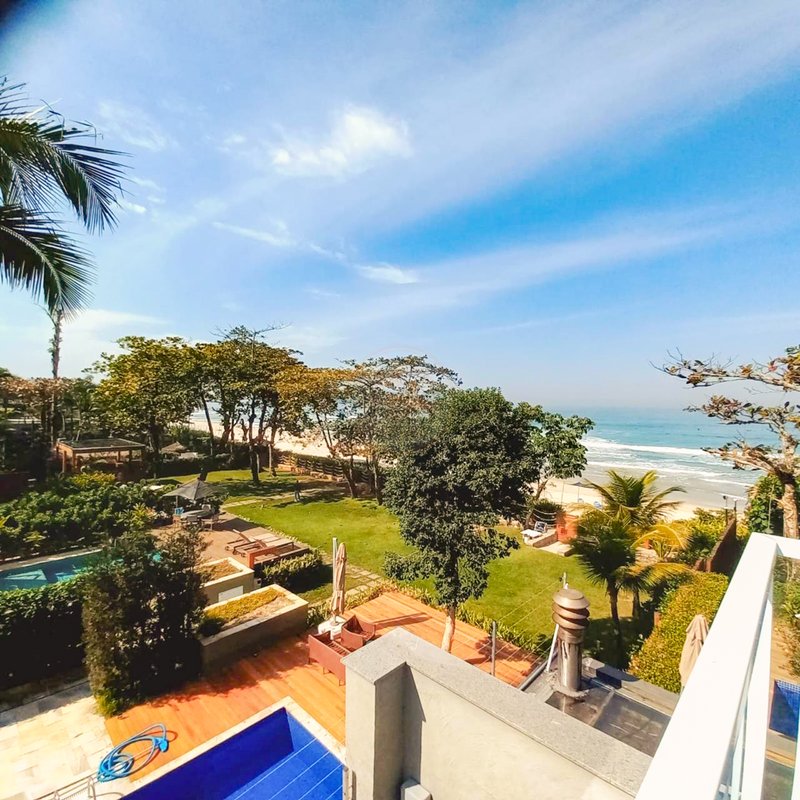 Casa frente ao mar em condomínio na Praia de Juquehy - LOCAÇÃO DIÁRIAS - São Sebastião - 