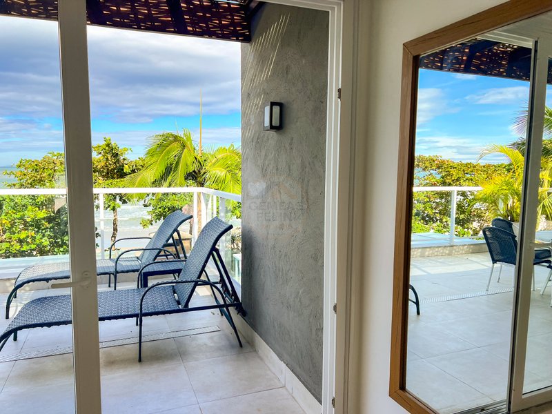 Casa frente ao mar em condomínio na Praia de Juquehy - LOCAÇÃO DIÁRIAS - São Sebastião - 