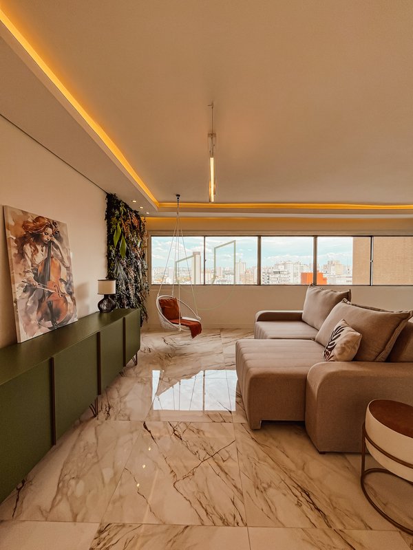 Apartamento de 128 m² no Edifício Mississippi - Vila Adyana Rua Teopompo de Vasconcelos São José dos Campos - 