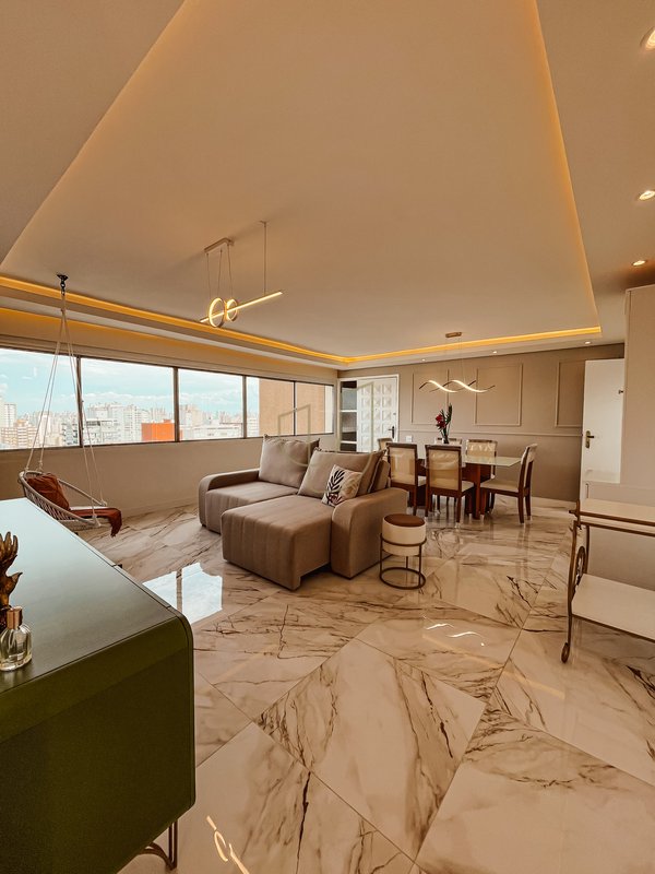 Apartamento de 128 m² no Edifício Mississippi - Vila Adyana Rua Teopompo de Vasconcelos São José dos Campos - 