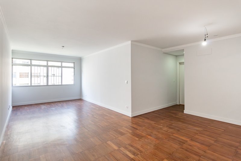 Apartamento com 129m² na Santa Cecília 3 dorm 1 suíte 1 vaga Rua Doutor Albuquerque Lins São Paulo - 