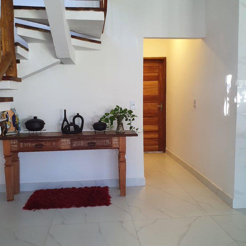 Linda casa localizada há 450 m da praia em bairro tranquilo e seguro Corais do Arraial Porto Seguro - 