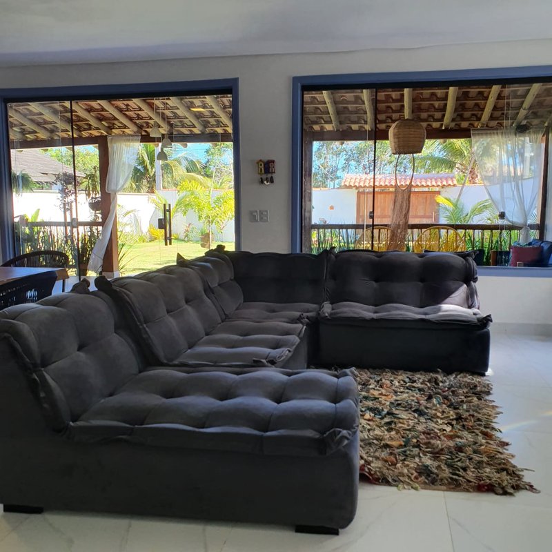 Linda casa localizada há 450 m da praia em bairro tranquilo e seguro Corais do Arraial Porto Seguro - 