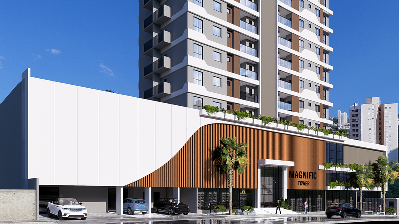 APARTAMENTO COM 1 SUÍTE MAIS 2 DEMI-SUÍTES NO SÃO LUIZ - Brusque - 