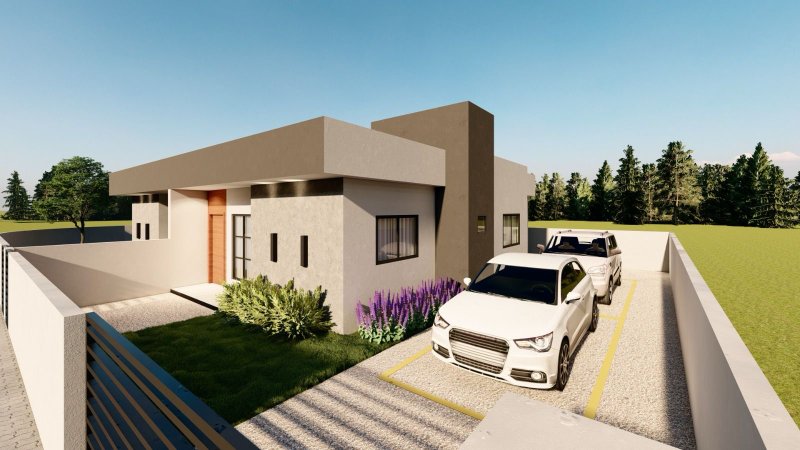 CASA COM 3 DORMITÓRIOS NO LAGEADO BAIXO - Guabiruba - 