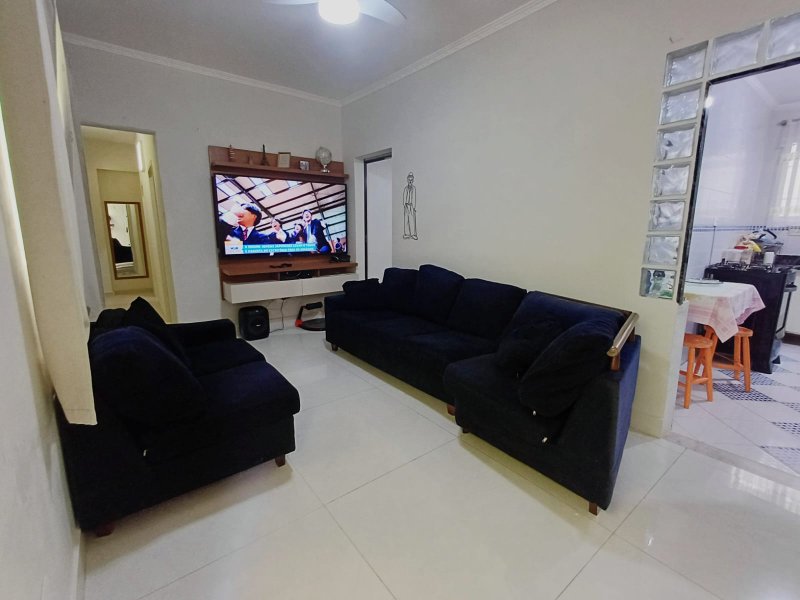 Excelente apartamento térreo com 03 dormitórios para venda - Vila Belmiro  - Santos - SP Avenida Doutor Bernardino de Campos Santos - 