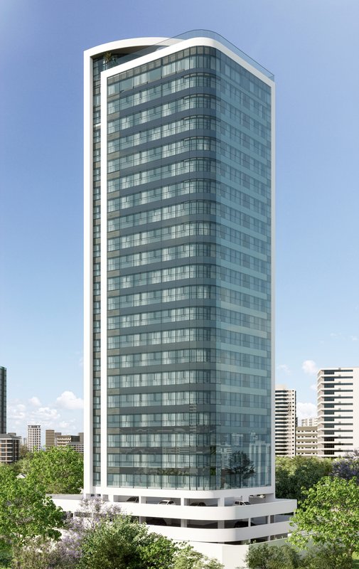 Studio e apartamentos de 01 e 02 quartos. 28,19m² a 48,12m². Nascente Rua Visconde de Jequitinhonha Recife - 