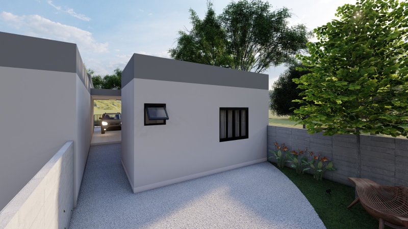 CASA COM 1 SUÍTE MAIS 1 DORMITÓRIO NO LAGEADO BAIXO - Guabiruba - 