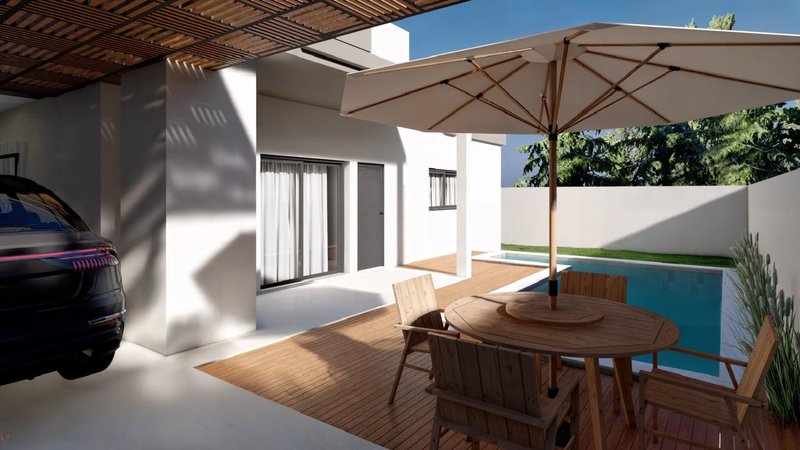 CASA COM 1 SUÍTE MAIS 2 DORMITÓRIOS NA GUABIRUBA SUL - Guabiruba - 