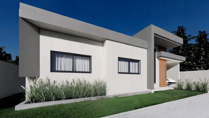 CASA COM 1 SUÍTE MAIS 2 DORMITÓRIOS NA GUABIRUBA SUL - Guabiruba - 