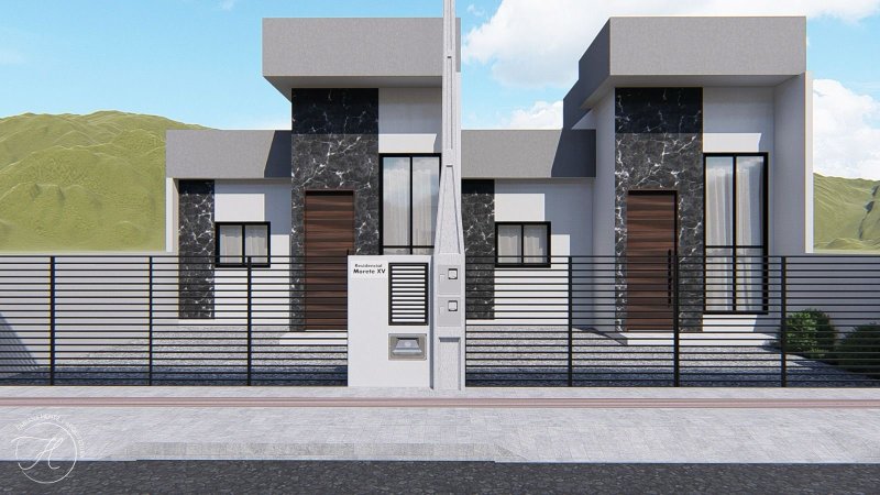 CASA COM 1 SUÍTE MAIS 1 DORMITÓRIO NO RIO BRANCO - Brusque - 