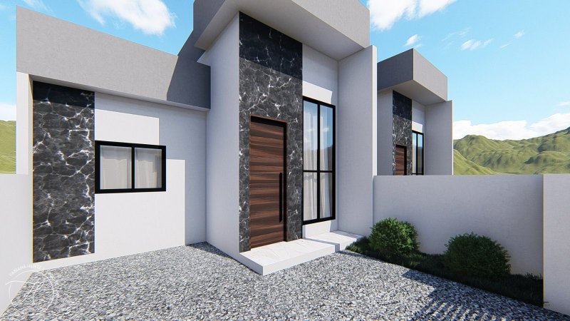 CASA COM 1 SUÍTE MAIS 1 DORMITÓRIO NO RIO BRANCO - Brusque - 