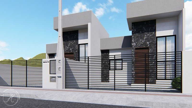 CASA COM 1 SUÍTE MAIS 1 DORMITÓRIO NO RIO BRANCO - Brusque - 