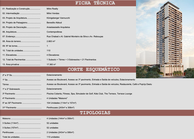 LANÇAMENTO DASLU RESIDENCES SÃO PAULO. APARTAMENTOS DE 114 ATE 350 M² -Jardins - São Paulo Alameda Gabriel Monteiro da Silva São Paulo - 