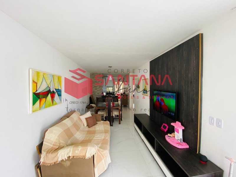 Apartamento com 2/4 no Busca Vida Side Concept Rua São Jorge Camaçari - 