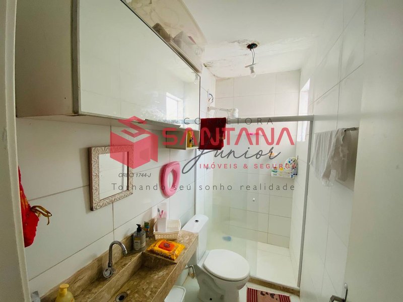 Apartamento com 2/4 no Busca Vida Side Concept Rua São Jorge Camaçari - 