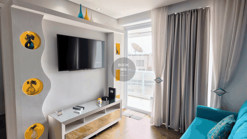 Apartamento vista mar repleto de lazer! Avenida Presidente Wilson Santos - 