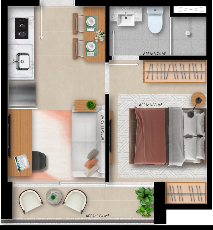 APARTAMENTO NASCENTE TOTAL QUARTO SALA VARANDA GARAGEM ACADEMIA PISCINA À VENDA NA BARRA! Rua Engenheiro Milton Oliveira Salvador - 