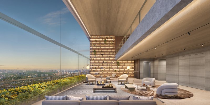 Vista Cyrela Furnished by Armani/Casa -Torre Milano- 348m² a 411,50m²- 4 suítes- 4 vagas Rua São Cassiano São Paulo - 