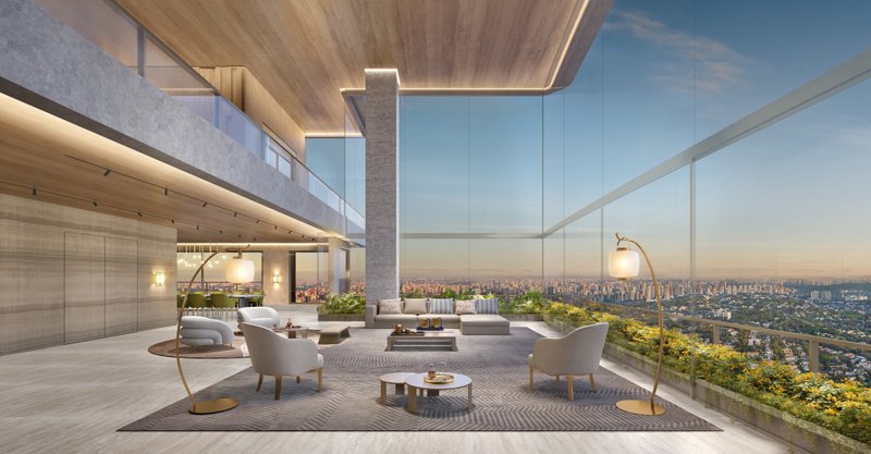 Vista Cyrela Furnished by Armani/Casa -Torre Milano- 348m² a 411,50m²- 4 suítes- 4 vagas Rua São Cassiano São Paulo - 