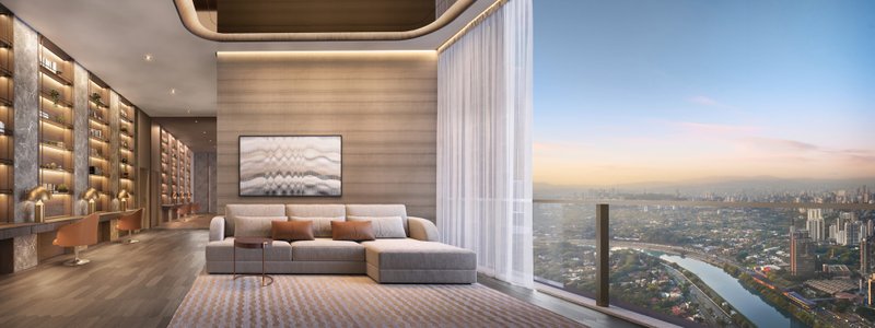 Vista Cyrela Furnished by Armani/Casa-Torre Venezia- 464m² á 515m²- 4 suítes - 4 a 5 vagas Rua São Cassiano São Paulo - 