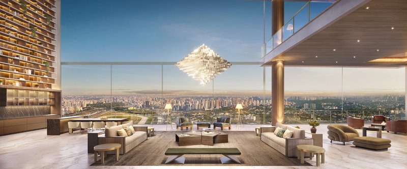 Vista Cyrela Furnished by Armani/Casa-Torre Venezia- 464m² á 515m²- 4 suítes - 4 a 5 vagas Rua São Cassiano São Paulo - 