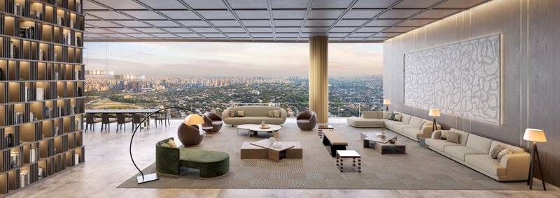Vista Cyrela Furnished by Armani/Casa-Torre Venezia- 464m² á 515m²- 4 suítes - 4 a 5 vagas Rua São Cassiano São Paulo - 