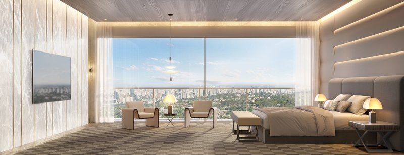 Vista Cyrela Furnished by Armani/Casa-Torre Venezia- 464m² á 515m²- 4 suítes - 4 a 5 vagas Rua São Cassiano São Paulo - 