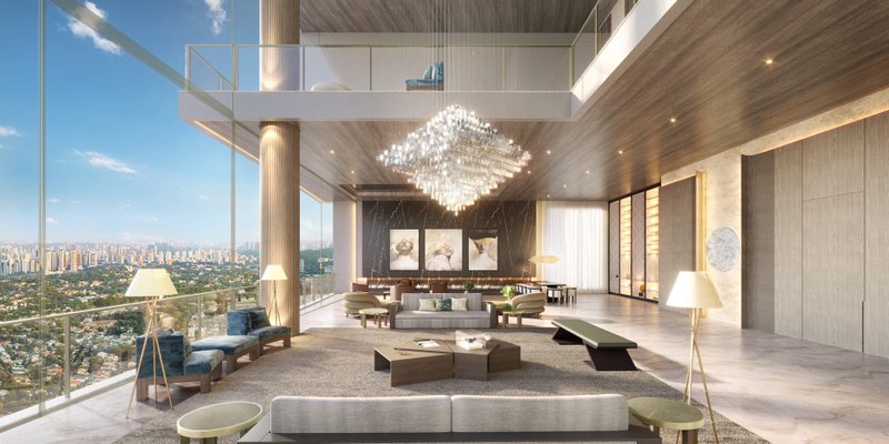 Vista Cyrela Furnished by Armani/Casa-Torre Venezia- 464m² á 515m²- 4 suítes - 4 a 5 vagas Rua São Cassiano São Paulo - 