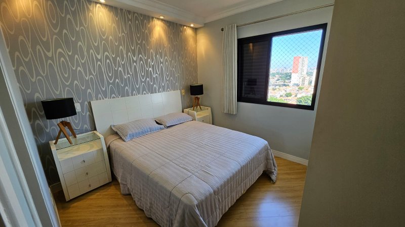 ALUGA-SE LINDO APARTAMENTO MOBILIADO 86M2 - ANDAR ALTO!! Rua Viaza São Paulo - 