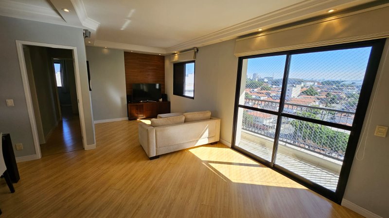 ALUGA-SE LINDO APARTAMENTO MOBILIADO 86M2 - ANDAR ALTO!! Rua Viaza São Paulo - 